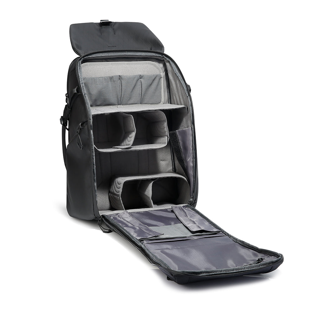 BANGE Luxury New Waterproof Camera Backpack with Zipper Closure Durable Multifunctional DSLR Photography Gear