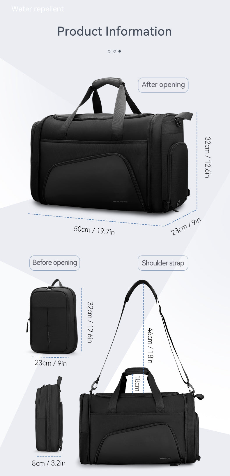 Mark Ryden Brand Name Backpack Smart Handbags Backpack Bag Travel Supplier