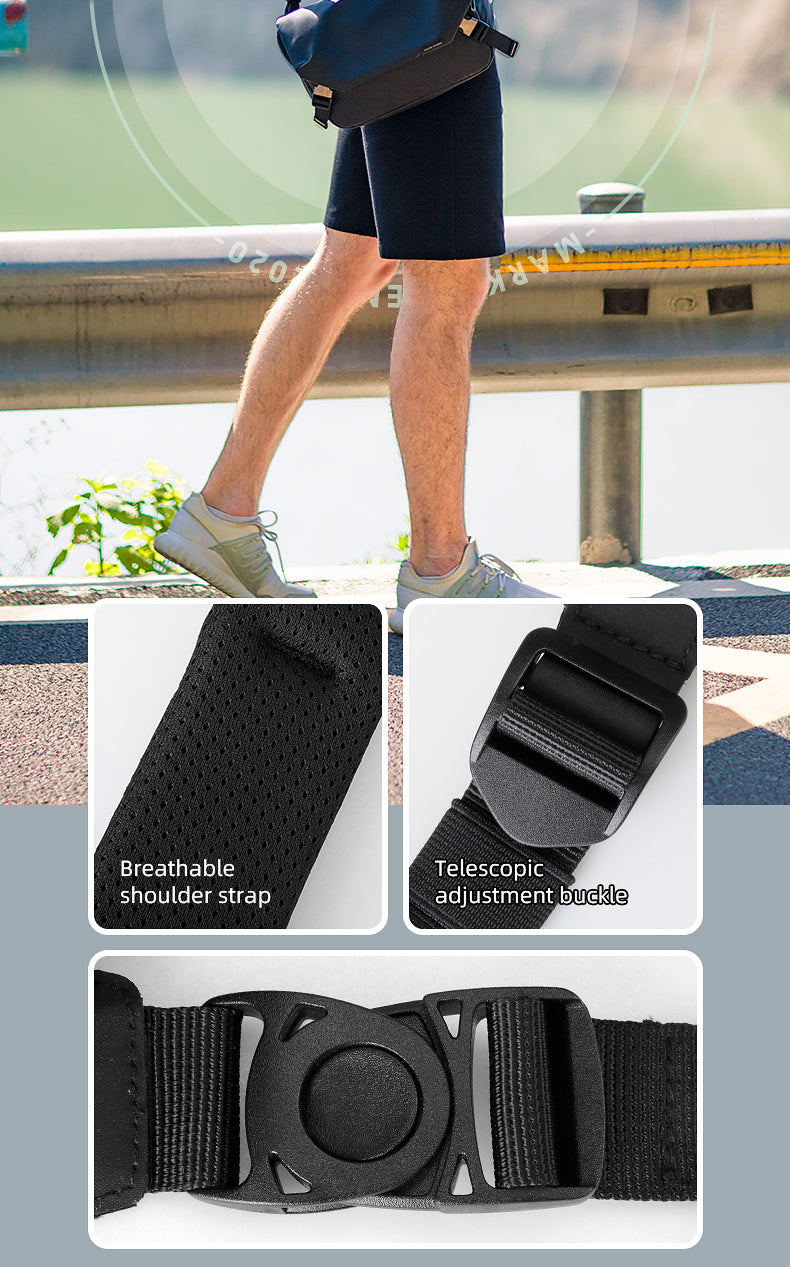 Mark Ryden Waterproof Multi-layer Messenger Bag Comfortable Large Capacity High Quality Durable Crossbody Bag Chest Sling