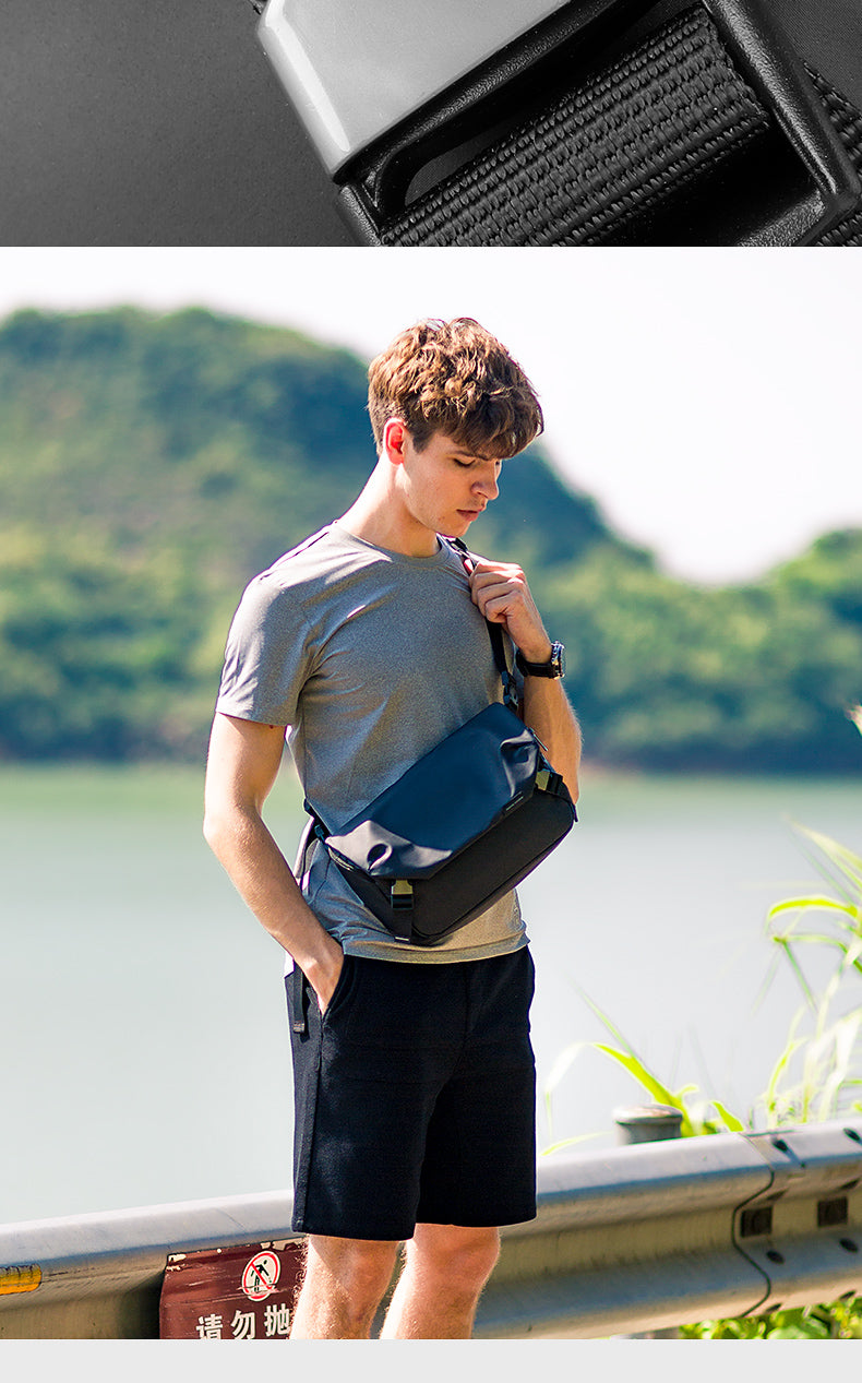 Mark Ryden Waterproof Multi-layer Messenger Bag Comfortable Large Capacity High Quality Durable Crossbody Bag Chest Sling