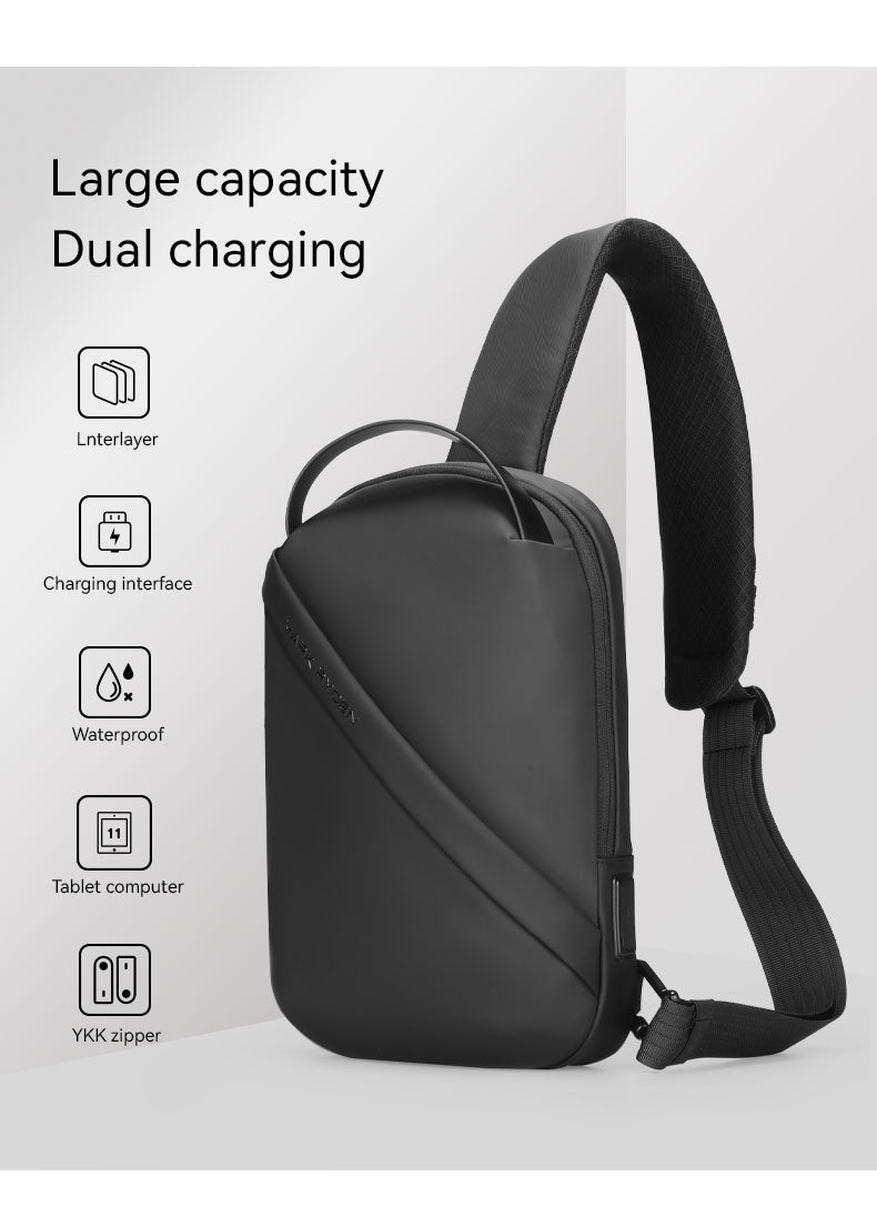 Mark Ryden Fashion Casual Newest Design Sling Chest Bag Men Backpack Shoulder Bags Crossbody Bag