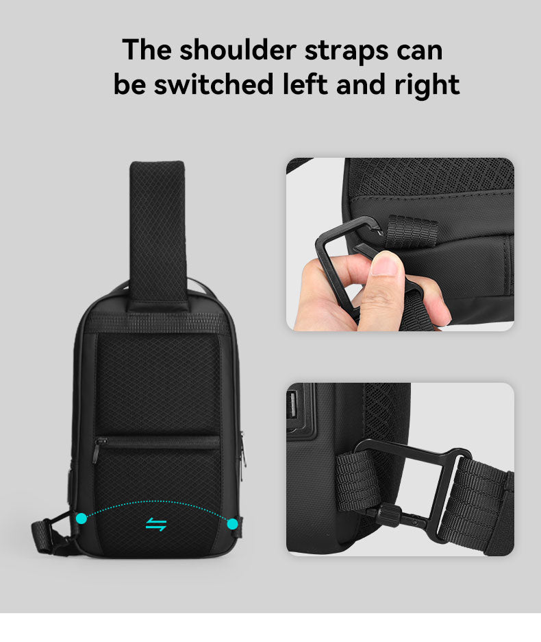 Mark Ryden Fashion Casual Newest Design Sling Chest Bag Men Backpack Shoulder Bags Crossbody Bag
