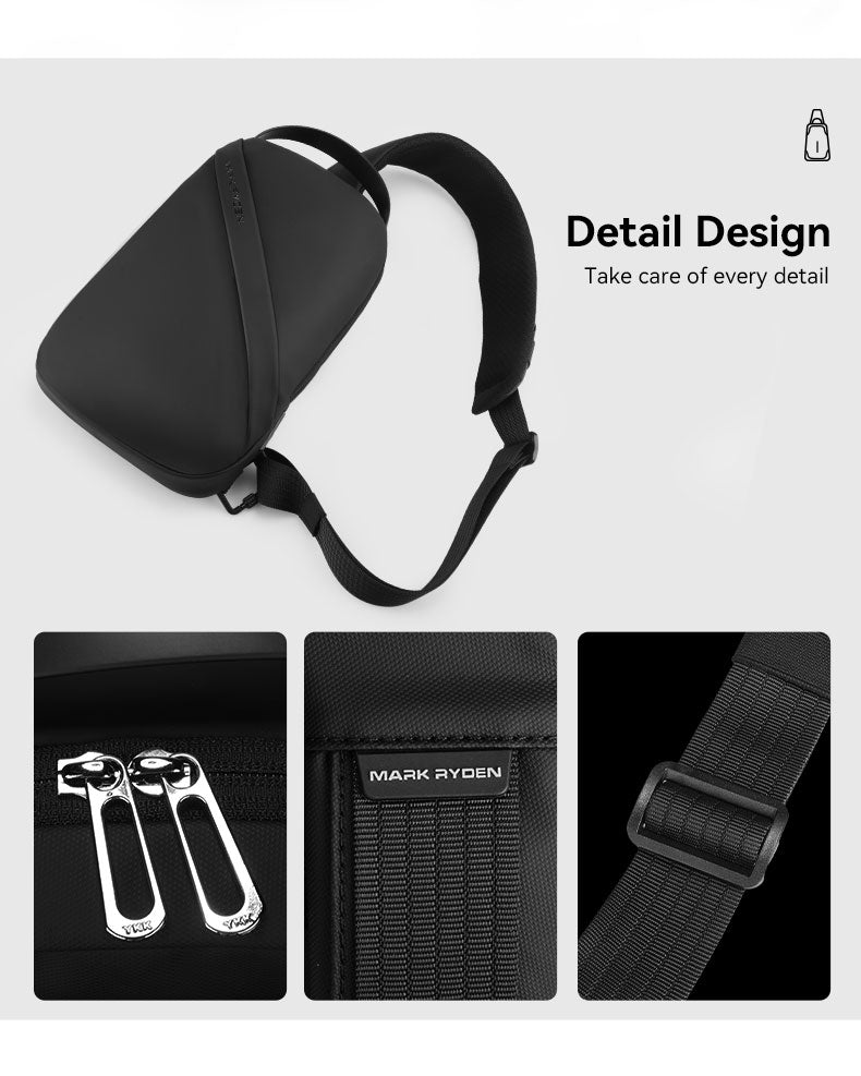 Mark Ryden Fashion Casual Newest Design Sling Chest Bag Men Backpack Shoulder Bags Crossbody Bag