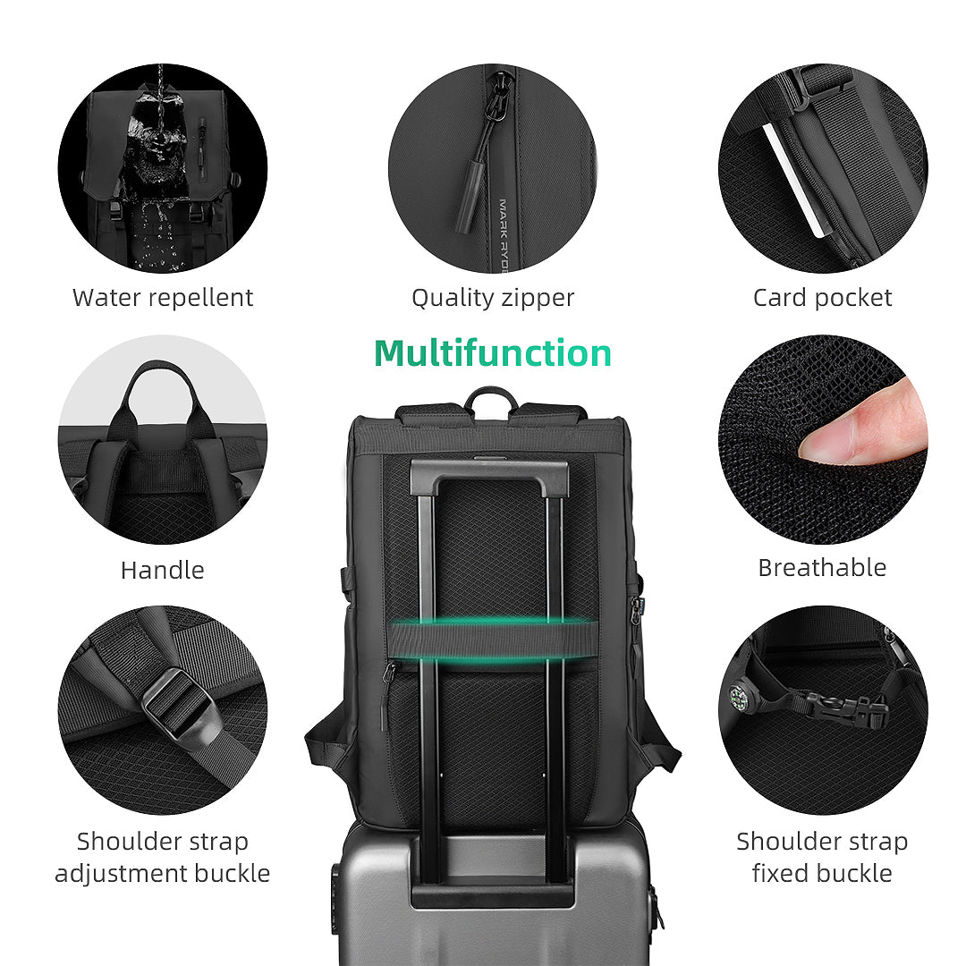 Mark Ryden Factory Wholesale Multifunctional Transformation Backpack Large Capacity Outdoor Travel Bag