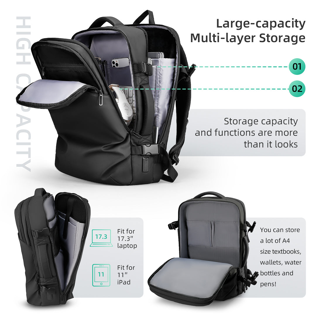 Mark Ryden Men Mochila Escolar Office Back Pack Mochila De Viaje Smart Usb Other Anti Theft Laptop Backpacks Bag
