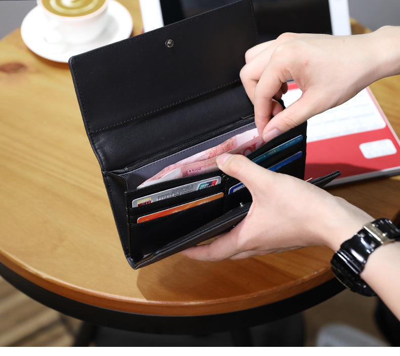 Tigernu Fashion Boutique 10 Inch Cationic Waterproof Oxford Cloth Waterproof Stain Resistant Universal Versatile Work Men's Wallet