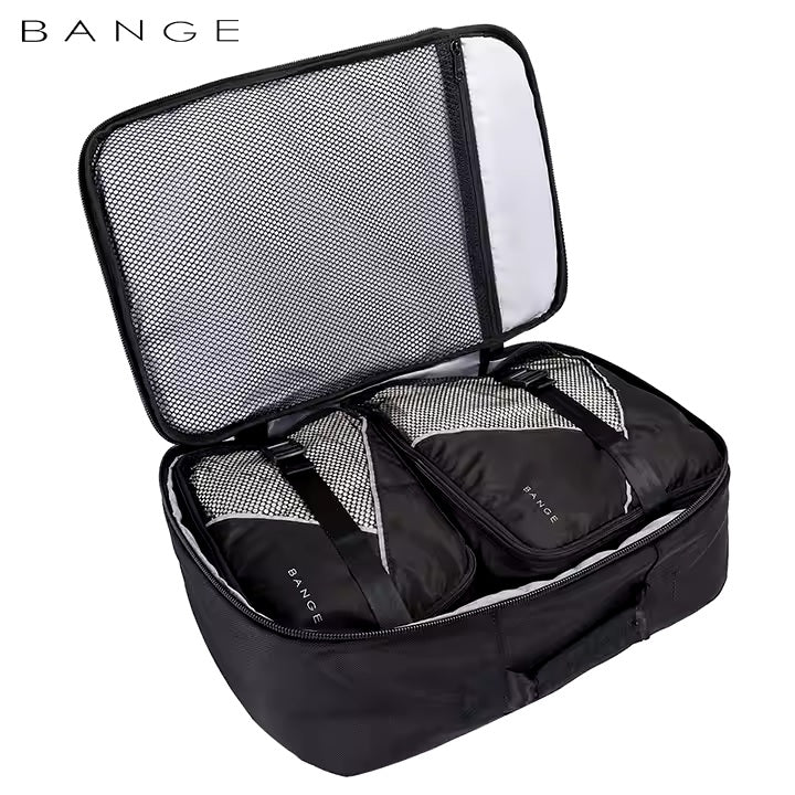 Bange factory wholesale carry on backpack waterproof travel laptop backpack with 3 packing cubes