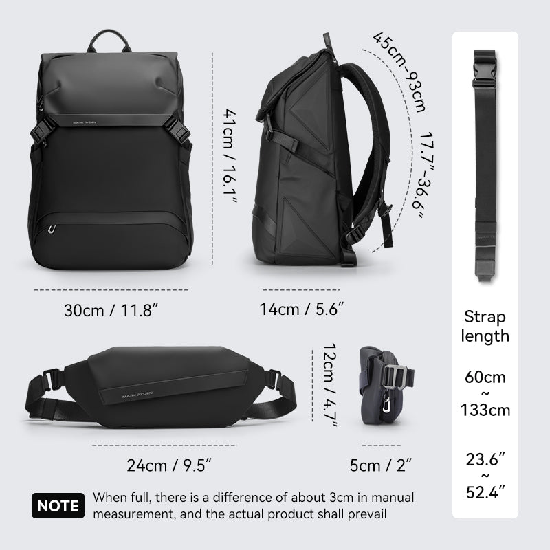 Mark Ryden Laptop Backpacks Large Capacity Outdoor Travel Backpack Computer Mother and Child Bag Luxury Backpack