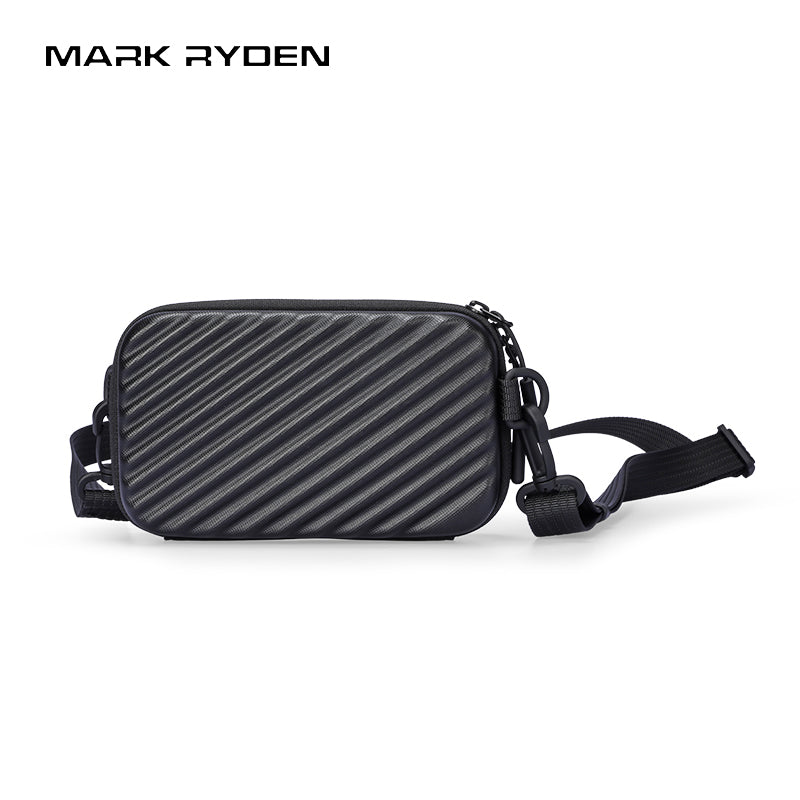 Mark Ryden Mini Crossbody Bag Men's Chest Bag Sports Casual Large Capacity Small Backpack Trolley Shape Satchels